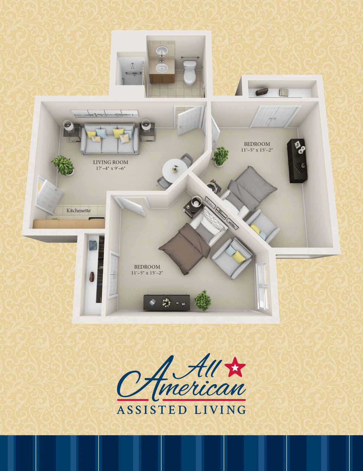 All American Assisted Living at Wrentham in Wrentham, MA