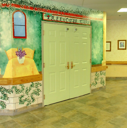 Memory Garden in Jamestown, NY